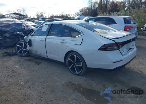 2023 Honda Accord Hybrid Sport из США, поврежденный, VIN 1HGCY2F54PA011285